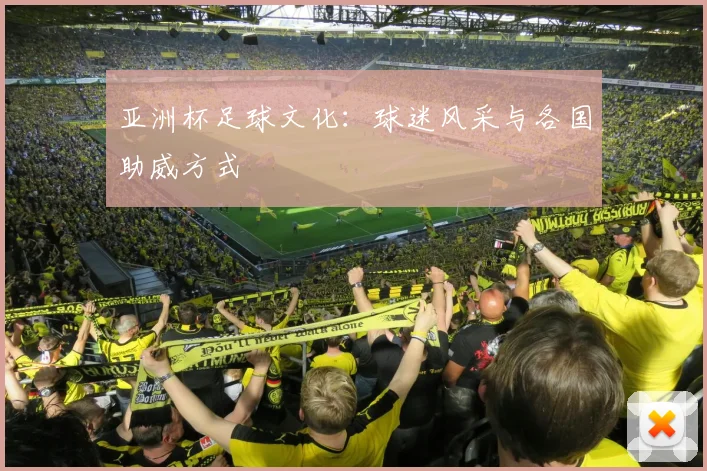 亚洲杯足球文化:球迷风采与各国助威方式